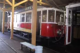 Prag Triebwagen 2222 im Muzeum Městské Hromadné Dopravy (2005)