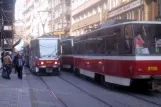 Prag Triebwagen 8635 auf Vodičkova (2005)