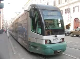 Rom Straßenbahnlinie 5 mit Niederflurgelenkwagen 9109 am Termini Farini (2016)