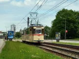 Rostock Gelenkwagen 1 auf Südring (2010)