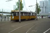 Rotterdam Museumslinie 10 mit Triebwagen 523 am Willemsplein (2014)