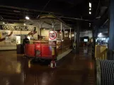 San Francisco Offen Kabelstraßenbahn 46 im Cable Car Museum (2023)