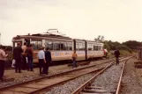 Schönberger Strand Gelenkwagen 433 am Museumsbahnhof (1981)