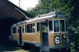 Skælskør Triebwagen 598 vor Sporvognsremisen (2004)