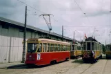 Skjoldenæsholm 1435 mm mit Triebwagen 3060 am Das Straßenbahnmuseum (2005)