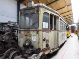 Skjoldenæsholm Triebwagen 40 innen Remise 4 (2019)