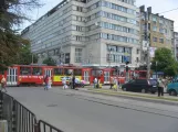 Sofia Straßenbahnlinie 20  auf bulevard "Knyaginya Maria Luiza" (2008)