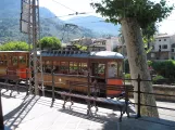 Sóller Straßenbahnlinie mit Triebwagen 23 auf Es Control (2013)