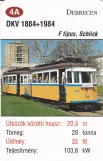 Spielkarte: A4 Debrecen
 (2014)