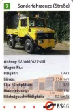 Spielkarte: Bremen Unimog (U1400/427-10) (2006)