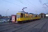 Stettin Straßenbahnlinie 3 mit Triebwagen 227 am Dworzec Główny (2011)