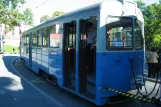 Stockholm Djurgårdslinjen 7N mit Beiwagen 615 am Skansen (2011)