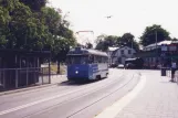 Stockholm Djurgårdslinjen 7N mit Triebwagen 330 am Liljevalchs/Gröna Lund (1992)