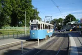 Stockholm Djurgårdslinjen 7N mit Triebwagen 71 am Liljevalchs/Gröna Lund (2009)