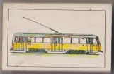 Streichholzschachtel: Kopenhagen Triebwagen 701 (1978)