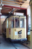 Trondheim Triebwagen 33 auf Sporveismuseet Munkvoll (2009)