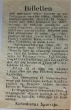 Überweisung-Fahrkarte für Københavns Sporveje (KS), die Rückseite (1944)