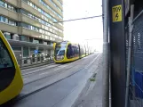 Utrecht Gelenkwagen 6071 draußen Utrecht CS (2022)