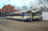 Wien Gelenkwagen 4-101 "Erich" am Eichenstr. (2010)