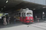 Wien Straßenbahnlinie 21 mit Gelenkwagen 4748 am Praterstern (2008)