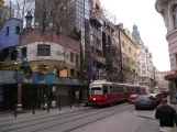 Wien Straßenbahnlinie N auf Löwengasse (2007)