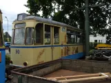 Woltersdorf Beiwagen 90 draußen Woltersdorfer Straßenbahn (2024)