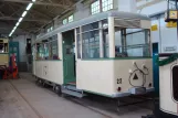 Woltersdorf Museumswagen 22 innen Woltersdorfer Straßenbahn (2013)