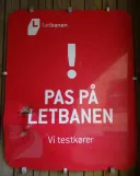 Zeichen: Pas på Letbanen - Vi testkører (2017)