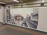 Zeichnung: Mauer im Untergrund (2022)