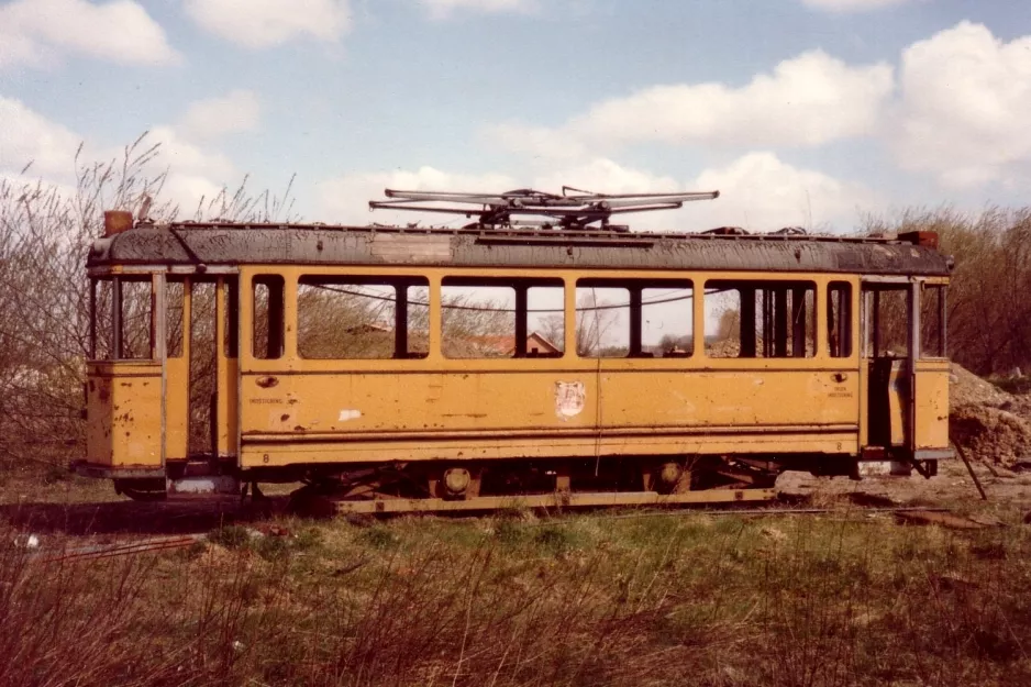 Aarhus Triebwagen 8, Seitenansicht Trige (1982)