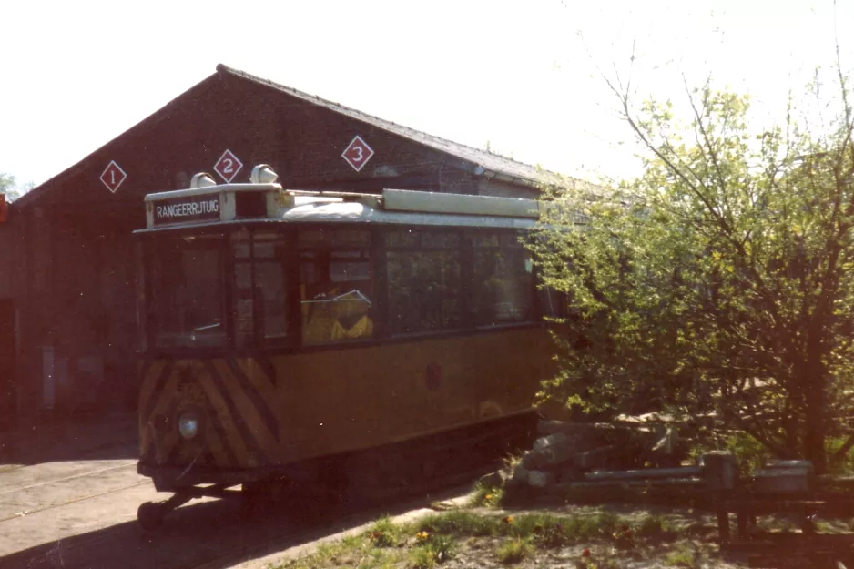 Amsterdam Arbeitswagen 542 im Electrische Museumtramlijn (1989)