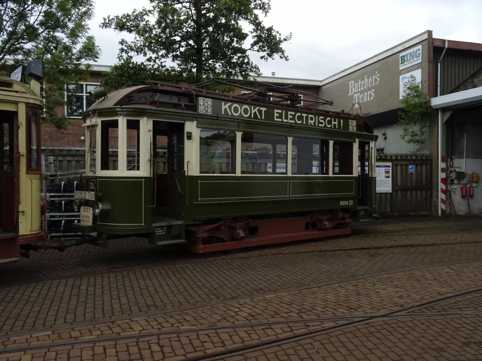 Amsterdam Triebwagen 20 auf Electrische Museumtramlijn (2022)