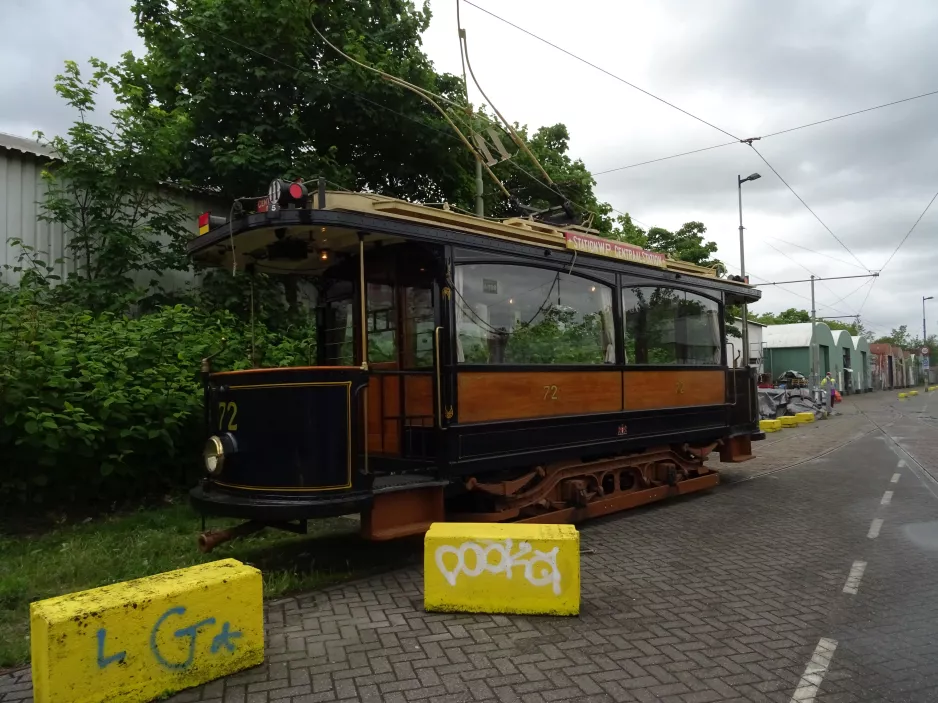 Amsterdam Triebwagen 72 auf Electrische Museumtramlijn (2022)