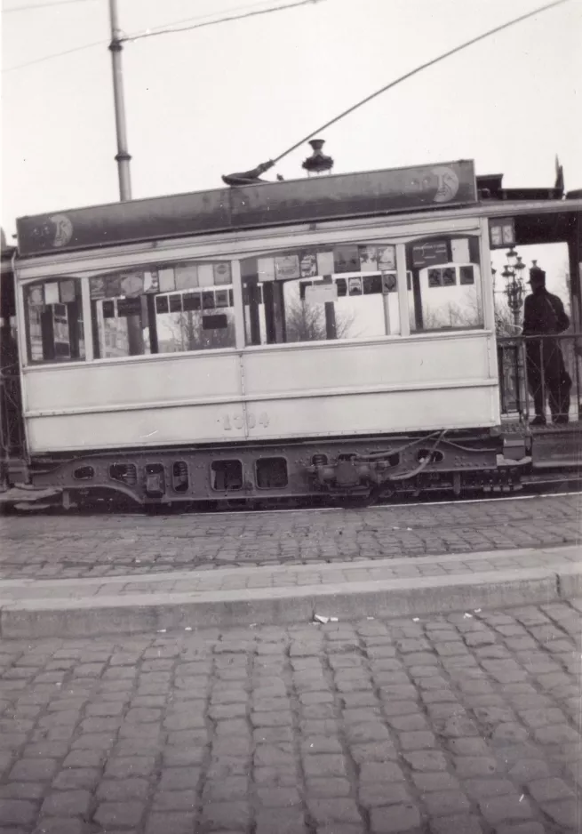 Archivfoto: Den Haag Triebwagen 1304 auf Torenstraat (1928)