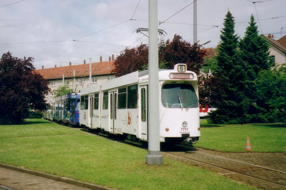 Braunschweig Gelenkwagen 7751 am Helmstedter Str. (2006)