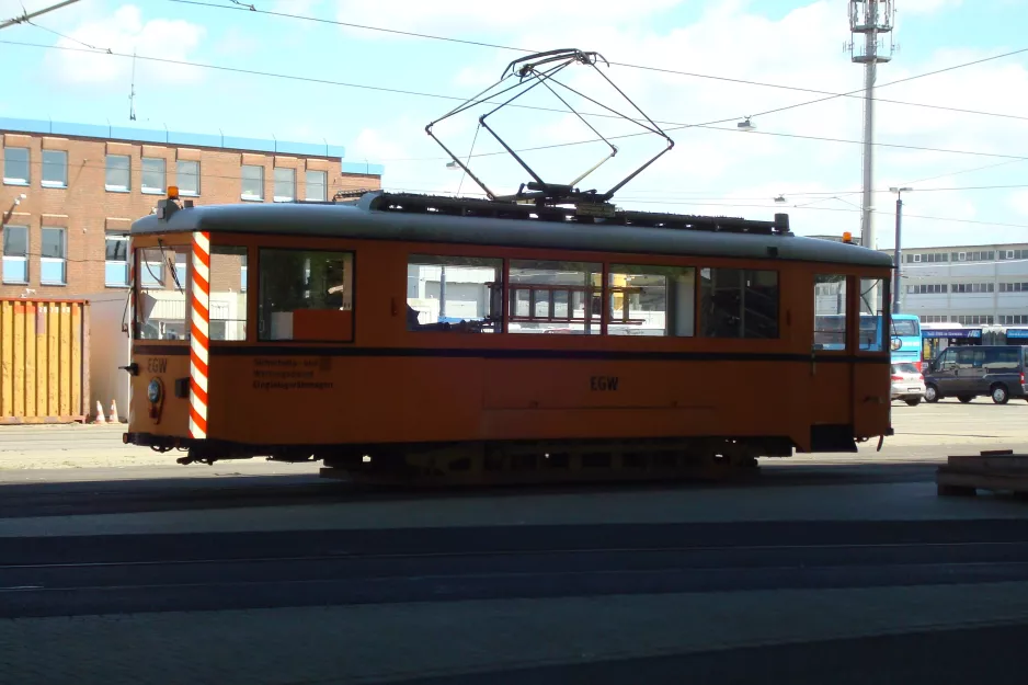 Bremen Arbeitswagen EGW 3976 am BSAG - Zentrum (2015)