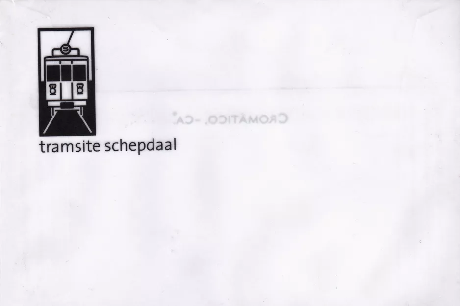 Briefumschlag: tramsite Schepdaal (2010)