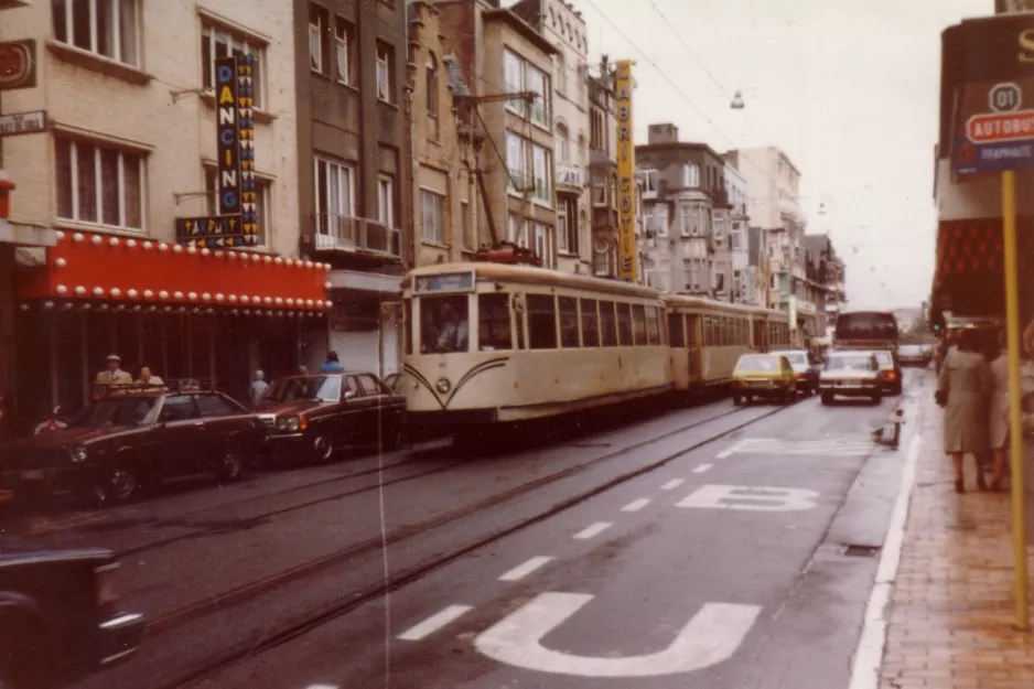 Brüssel De Kusttram  auf Duinkerkelaan (1981)