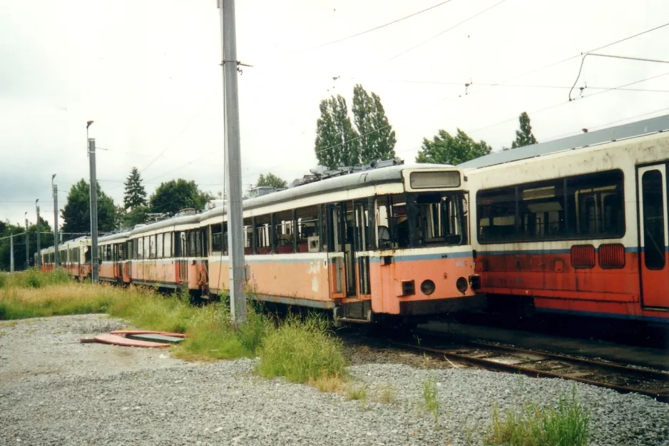 Charleroi Triebwagen 9180 am Jumet (2002)