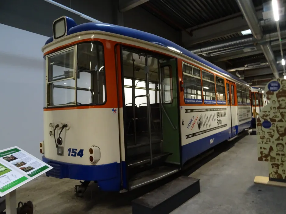 Darmstadt Beiwagen 154 im Funkeschees Remise (2024)