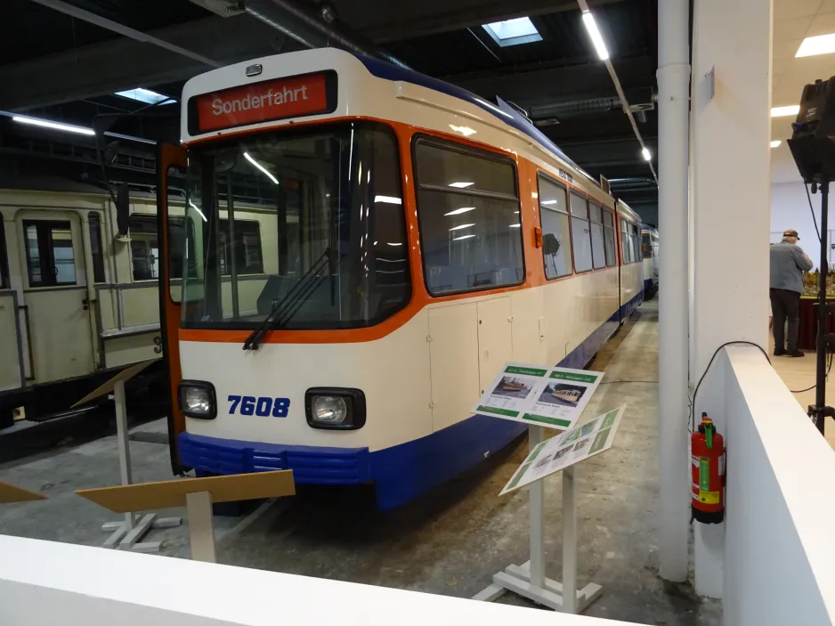 Darmstadt Gelenkwagen 7608 im Funkeschees Remise (2024)