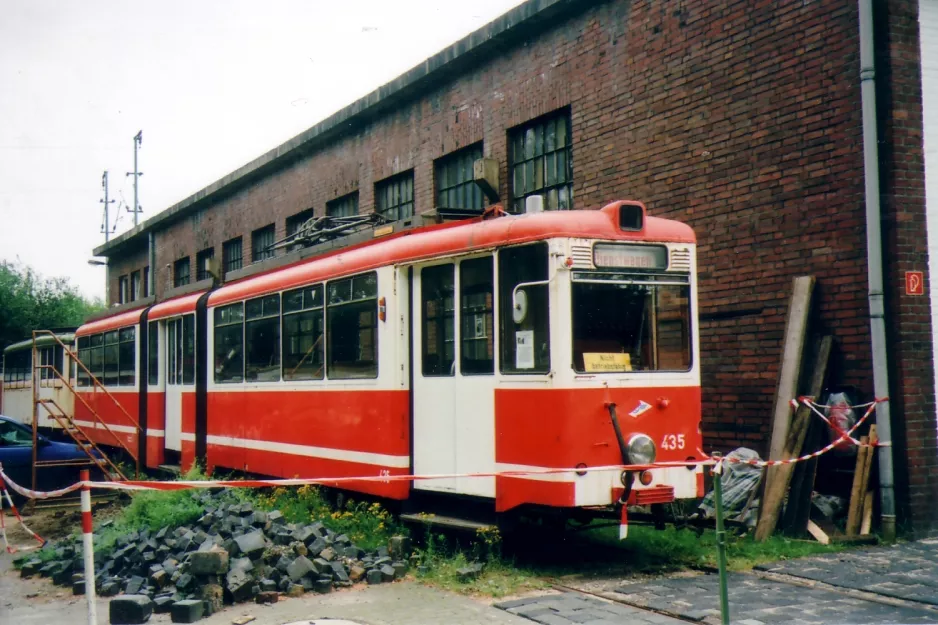 Dortmund Gelenkwagen 435 auf Nahverkehrsmuseum (2007)