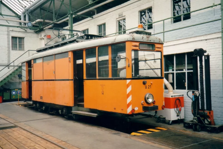 Düsseldorf Arbeitswagen A21 am Am Steinberg (1996)