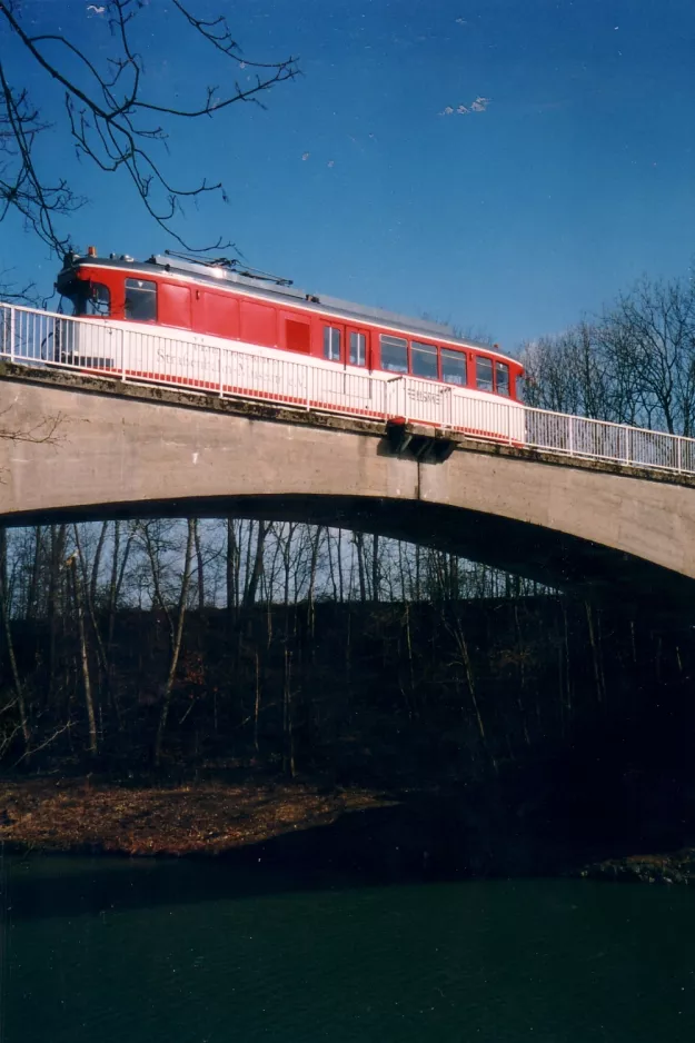 Hannover Aaßenstrecke mit Generatorwagen 904 Zweigkanal nack Hildeheim (2004)