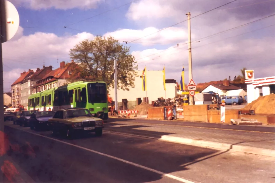 Hannover Straßenbahnlinie 1 nah Peiner Str. (1990)