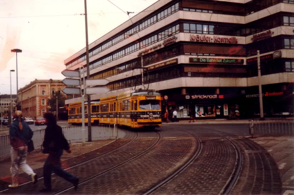 Hannover Veranstaltungslinie E  auf Thielenplatz (1986)