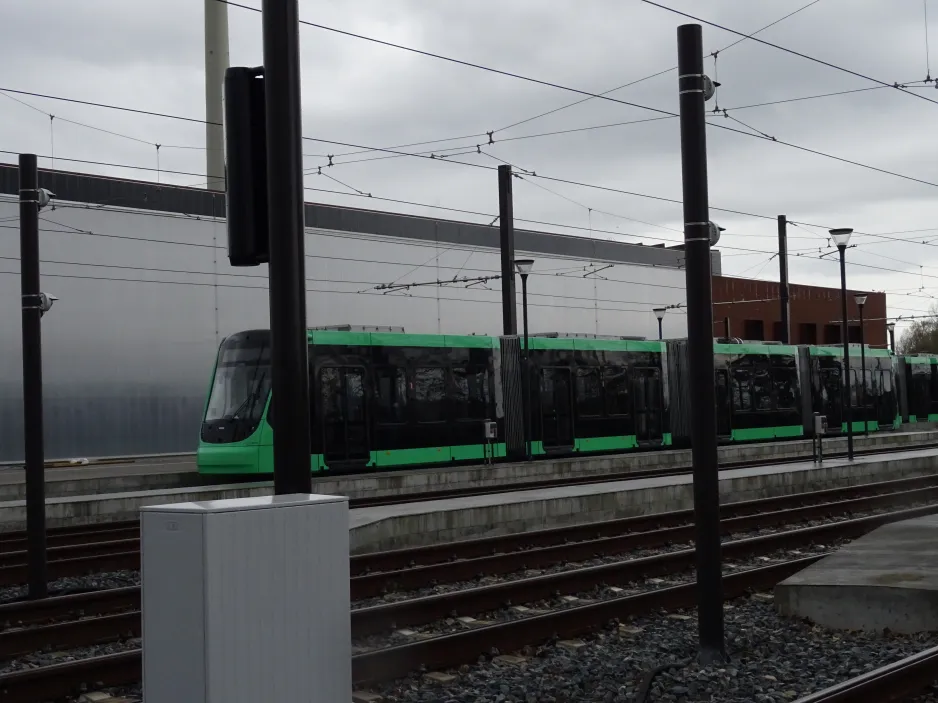 Kopenhagen Stadtbahnwagen 107 auf Kontroll- und Wartungszentrum (2024)