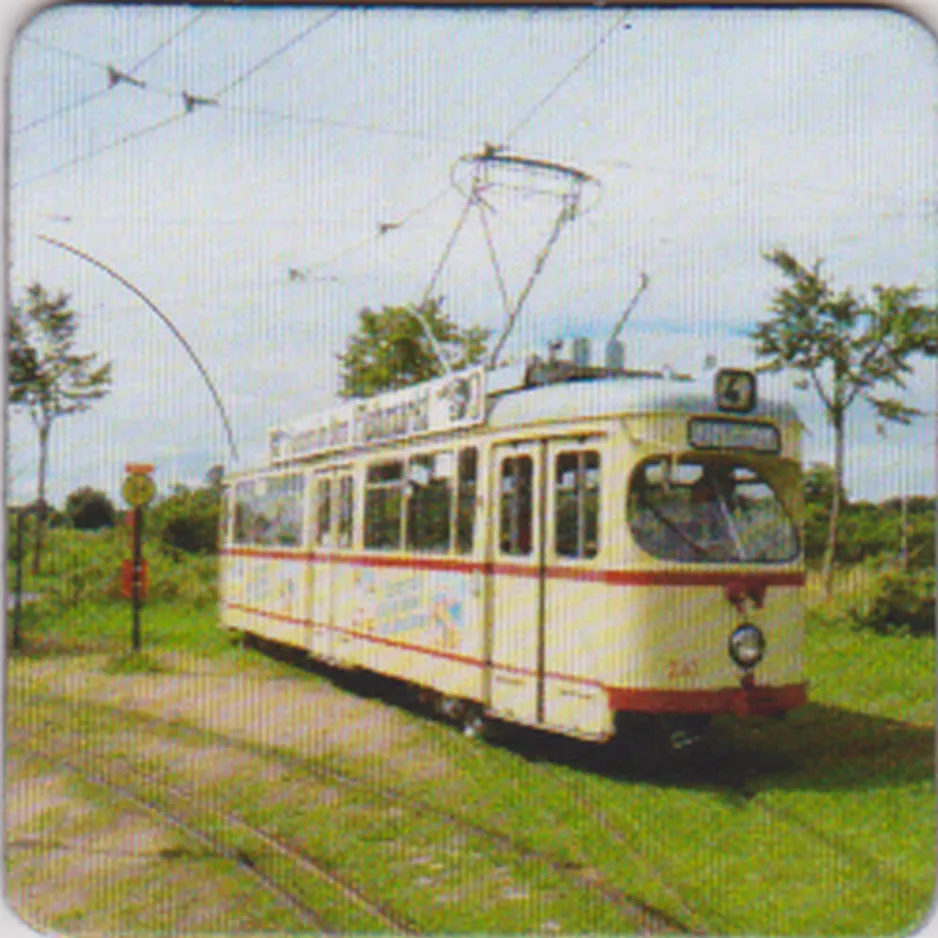 Kühlschrankmagnet: Schönberger Strand Museumslinie mit Triebwagen 241 auf Museumsbahnen (1993-2021)