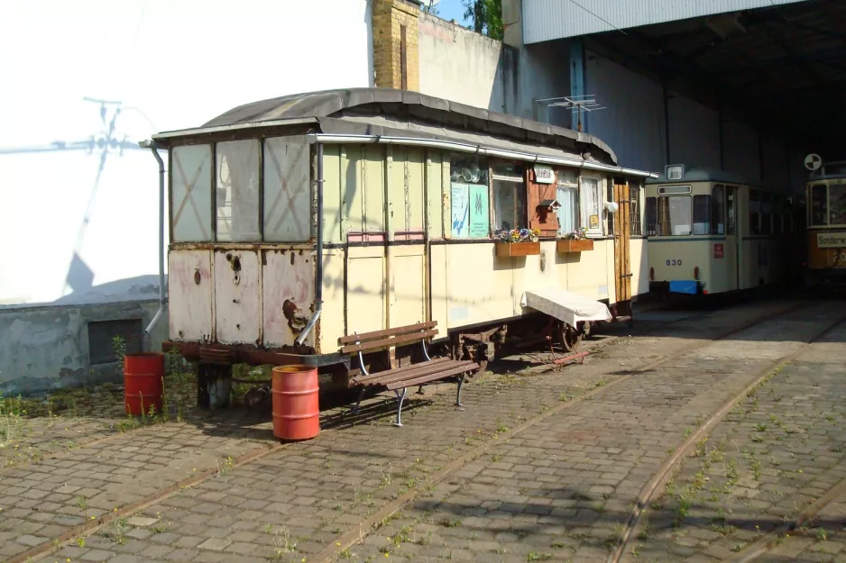 Leipzig Beiwagen 830 draußen Georg-Schumann-Straße 244 (2008)