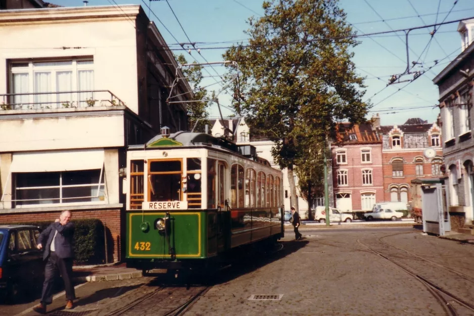 Lille Museumswagen 432 vor Saint Maur (1981)